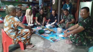 Kebersamaan Satgas TMMD dan Warga Desa Muarosebapo dalam Harmoni Kebersamaan