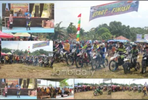 Letkol Arief Widyanto Buka Adventure Trail dan Bakti Sosial di Tebo