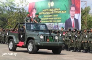 Pangdam II/Sriwijaya Resmi Membuka Diksarlin Politeknik Negeri Sriwijaya TA 2024-2025