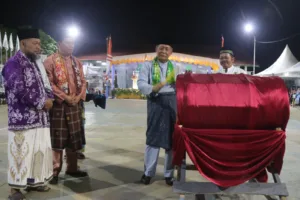 Ditandai dengan Pemukulan Bedug, Sani Buka MTQ Ke-16 Tingkat Kecamatan Betara
