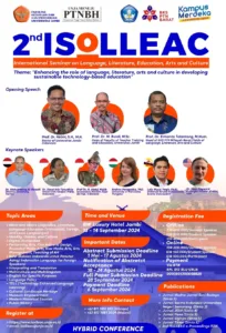 FKIP UNJA Tuan Rumah Seminar Internasional Dan Rapat Pimpinan Badan Kerjasama Perguruan Tinggi Negeri Bidang Bahasa, Sastra, Pendidikan, Seni Dan Budaya