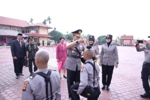 Kapolda Jambi Pimpin Pelaksanaan Upacra Bintara Polri Gelombang II Tahun 2024