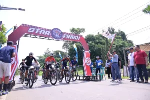 Kapolda Buka Kejuaraan Balap Sepeda Piala Kapolda Siginjai Presisi