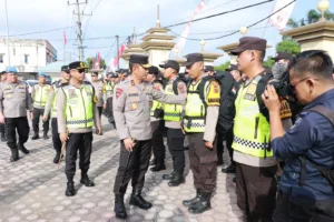 Kapolda Jambi Cek Kesiapan Personel dan Pendukung Pengamanan Pilkada Serentak 2024