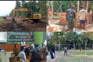 TMMD ke-121 Kodim 0415/Jambi Terus Berikan Kontribusi Positif untuk Masyarakat Desa Sukamaju