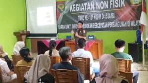 Satgas TMMD Gandeng Kejaksaan Negeri Sengeti Gelar Penyuluhan Hukum