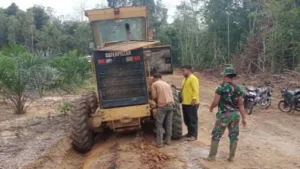 Progres Pembangunan Jalan TMMD ke-121 di Jambi Capai 80 Persen