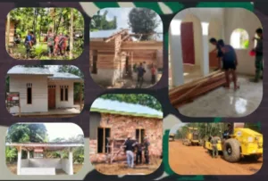 Dibalik Kemajuan TMMD Ke-121 di Muarojambi, Ada Semangat Gotong-royong antara Warga dan TNI