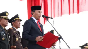 Ketua DPRD Jambi Bacakan Teks Proklamasi di Upacara HUT ke 79 RI