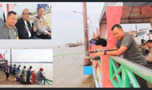 Dandim 0419/Tanjab Hadiri Festival Kemerdekaan Lomba Mancing di WFC