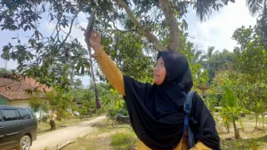 Masyarakat Desa Suka Maju Terbantu dengan Akses Internet dari Program TMMD ke-121 Kodim 0415/Jambi