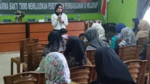 TMMD ke-121 Kodim 0415/Jambi Edukasi Warga Suka Maju tentang Penyakit Menular dan Tidak Menular
