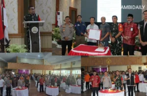 Danrem 042/Gapu Dorong Sinergitas dalam Penanganan Kebakaran Hutan dan Lahan di Jambi