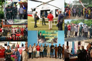 Pangdam II/Sriwijaya Gelar Sosialisasi dan Patroli Udara untuk Cegah Karhutla di OKI