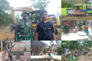 TMMD-121 Kodim Jambi Membangun Infrastruktur dan Meningkatkan Kesejahteraan Desa