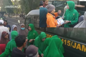 Persit KCK Kodim 0415/Jambi: Berbagi Rezeki dan Cinta Melalui Jumat Barokah