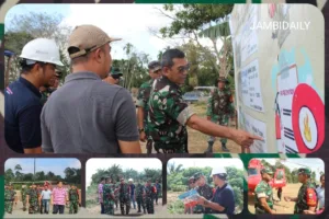 Patroli Udara Cegah Karhutla di Jambi: Danrem 042/Gapu Tinjau Kesiapan Pos dan Water Intake