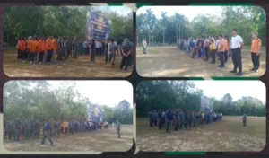 Satgas TMMD Kodim 0415/Jambi Gelar Apel Pagi di Desa Sukamaju