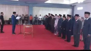 PJ Bupati Asraf Lantik Pejabat Eselon III dan IV, Lingkup Pemkab Kerinci
