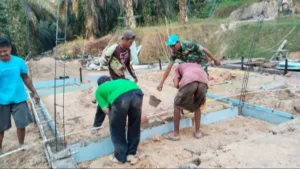 Sentuhan Kemanusiaan dalam Program TMMD ke-121, Rumah Baru untuk Ibu Siti Latifa