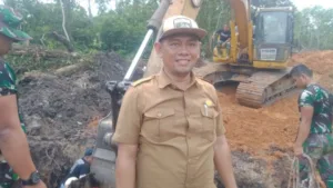 PPTK PUPR Kabupaten Muarojambi, Tinjau Progres Pembangunan TMMD ke-121, 
