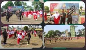 Korem 042/Gapu Semarakkan HUT ke-79 RI dengan Olahraga dan Perlombaan