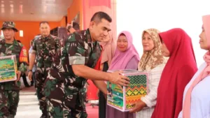 Danrem 042/Gapu Dampingi Pangdam II/Sriwijaya Tinjau Penanganan Karhutla di Muara Medak