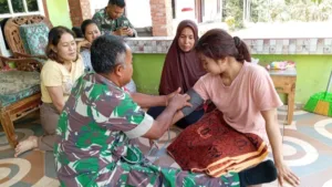 Satgas TMMD ke-121 Kodim 0415/Jambi Gelar Pelayanan Kesehatan Gratis di Tiga Desa