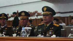 Danrem 042/Gapu Hadiri Sidang Paripurna DPRD Provinsi Jambi, Ikuti Pidato Kenegaraan Presiden RI