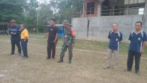 Satgas TMMD ke-121 Kodim 0415/Jambi Berperan Aktif dalam Persiapan HUT RI ke-79 di Desa Sukamaju 