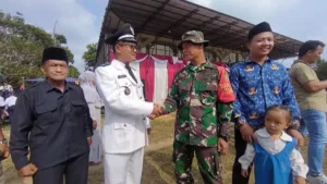 Kehadiran Satgas TMMD Memperkuat Perayaan HUT RI ke 79 di Desa Sukamaju