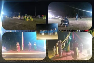 Rayakan Hari Kemerdekaan, Satgas TMMD ke-121 Warnai Malam Inagurasi Seni Budaya dengan Pertunjukan Spektakuler