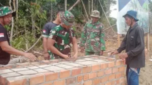 TMMD ke-121 Hadirkan Gapura Bergaya Candi di Muarojambi: Simbol Pelestarian Budaya dan Kemajuan Infrastruktur