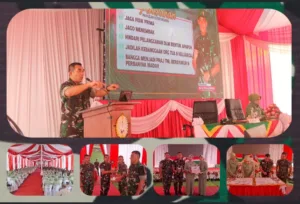 Danrem 042/Gapu Tekankan Netralitas TNI dan Pencegahan Karhutla di Kodim 0416/Bute