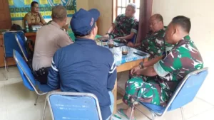 Satgas TMMD Gelar Briefing Persiapan Upacara Penutupan di Desa Suka Maju