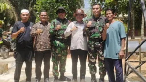 TNI Wujudkan Akses Air Bersih bagi Warga Muarosebapo Melalui Program TMMD ke-121