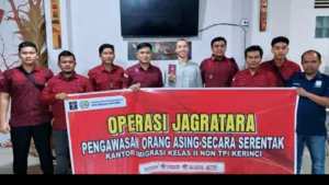 Tingkatkan Pengawasan, Imigrasi Kerinci Gelar Operasi Jagratara