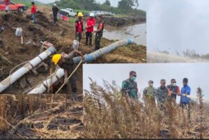 Danrem 042/Gapu Pimpin Langsung Penanganan Karhutla di Hutan Lahan Gambut Londrang