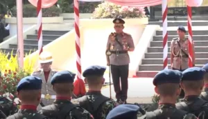Pertama, Kapolri Pimpinan Upacara Hari Juang Polri di Surabaya