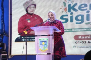 Pembukaan Festival Keris Siginjai Rangkaian Kenduri Swarnabumi Semarak Diserbu Masyarakat