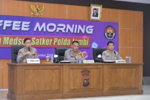 Bidhumas Coffee Morning Para Admin Medsos Satker Polda Jambi
