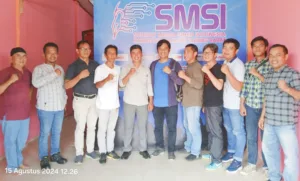 Polres Sambangi SMSI Tanjab Barat, Jelang Pilkada Serentak 2024