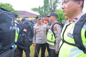 Kapolda Jambi Terus Pastikan Kesiapan Personel Jelang Pilkada, Kali Ini Ke Polres Tanjab Timur