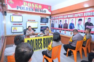 Kabid Humas Polda Jambi Pimpin Asistensi Pengamanan Pilkada di Polres Bungo