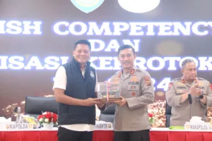 Divhubinter Polri Menggelar ECT dan Sosialisasi Keprotokoleran di Polda Jambi