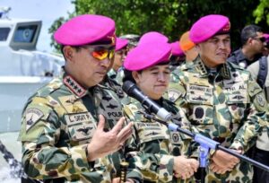 Kapolri Hadiri HUT ke-79 TNI AL