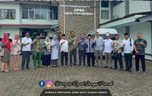 DPRD Kota Sungai Penuh Sambut Kunker DPRD Pasaman Barat, Pesisir Selatan, Sawah Lunto dan Muko-Muko