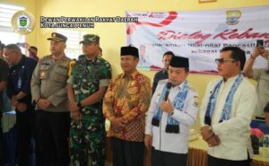 Ketua DPRD Sementara Albizar Hadiri Acara Penyerahan DUMISAKE Provinsi Jambi 2024