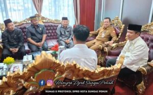 DPRD Sungai Penuh Sambut Hangat Silaturahmi Pjs Wali Kota