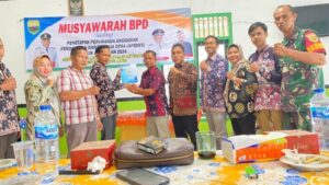 Babinsa Dukung Pembangunan yang Lebih Tepat Sasaran Melalui Musyawarah Penetapan APBDes